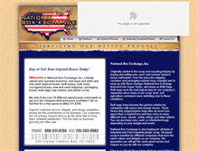Tablet Screenshot of nationalboxexchange.com